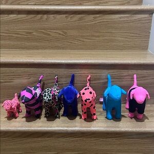 PINK Victoria's Secret Dog Figurines